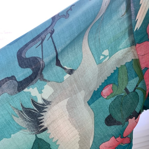 New Gorgeous Bohemian Mixed Print Kimono Robe Jacket - Picture 8 of 11